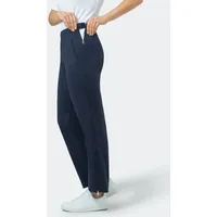 HAJO Damen Jogginghose Funktions-Rehahose mit Reißverschluß am Hosenbein, Farbe:Marine