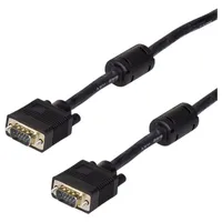 Akyga Anschlusskabel 15 m Schwarz AK-AV-09 VGA-Kabel