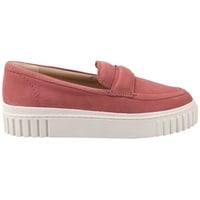 CLARKS Slipper & Mokassin Mayhill Cove, Rauleder, Rot, Damen