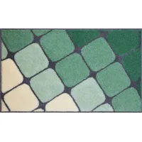 GRUND Badteppich Shanga Grün 100 x 60 cm