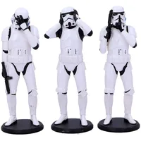 Nemesis Now Original Stormtrooper Figuren 3er-Pack Three Wise Stormtroopers