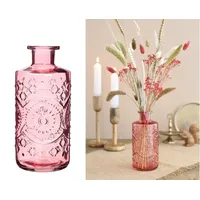 NaDeco Glasvase 'Berlin', Höhe 21cm, Durchmesser 9cm, 1 Liter,