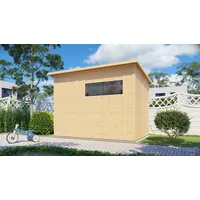 BERTILO Gartenhaus BERTILO "Pent Modern 4, in verschiedenen Farben",