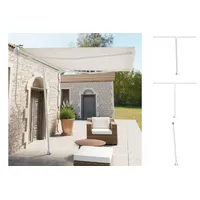 VidaXL Stützen für Markisen 300 x 245 cm weiß