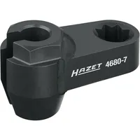 HAZET Abgassonden Einsatz 4680-7, 1/2 Zoll (12,5 mm) Doppel-Vierkant,