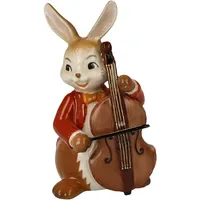 GOEBEL Hasenfigur Fröhlicher Bassist - Osterhasen