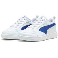 Puma Rebound V6 Lo AC PS Sneaker White-Cobalt Glaze-Dewdrop,
