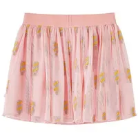 VidaXL Kinderrock mit Glitzer Zartrosa 140