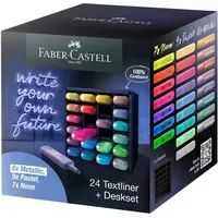 Faber-Castell TL 46 Textmarker farbsortiert, 24 St.