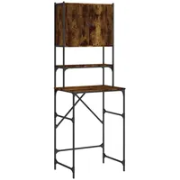 VidaXL Waschmaschinenschrank Räuchereiche 68x48,5x194 cm