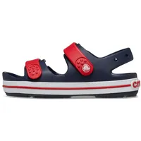 Crocs Crocband Cruiser Sandalen Navy / Varsity Red 29-30