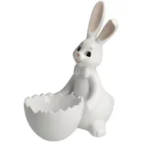 GOEBEL Hase mit Schale Snow White
