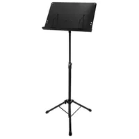 Pronomic OS-01C Orchesterpult (geschlossene Notenauflage, mit Notenklemmen, platzsparend, stufenlos,