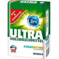 Gut&Günstig Ultra Vollwaschmittel Pulver 30 WL