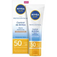 NIVEA Sun Control Shine Mattierende Gesichtscreme LSF 50 40