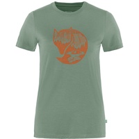 Fjällräven Damen Abiskoool Fox T-Shirt (Größe L, gruen)
