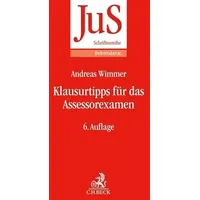Beck Juristischer Verlag Klausurtipps für das Assessorexamen