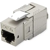 Roline Kat.6A (Class EA) Keystone, RJ-45, geschirmt, werkzeuglos, GHMT,