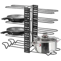 ELUNO Topfdeckel und Pfannenhalter