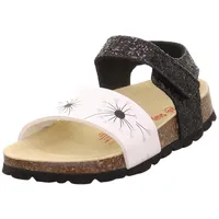 Superfit Fussbettpantoffel Nicht zutreffend, WEIß/SCHWARZ 0010, 26 EU Weit
