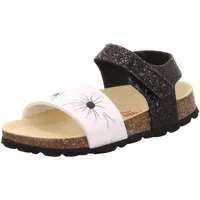 Superfit Fussbettpantoffel Nicht zutreffend, WEIß/SCHWARZ 0010, 31 EU Weit