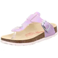 Superfit Mädchen Fussbettpantoffel Pantoffeln, Lila 8500, 28 EU