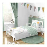 MTOnlinehandel Kinderbettwäsche 100x135 aus 100% Baumwolle - Bettwäsche für