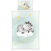 Herding babybest® 2485269063 - Zebra Bettwäsche (Made in Green),