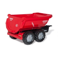 Rolly Toys Anhänger Krampe mit Kippfunktion, Rundmuldenkipper für Trettraktor