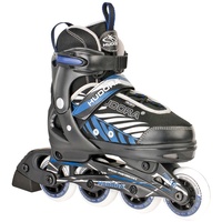 Hudora Leon Kinder schwarz/blau, 33-36