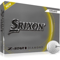 Srixon Unisex-Adult Z-Star_Diamond_2 Golfbälle, Weiß, Uniq Size