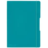 Herlitz Notizheft Flex A4 kariert/türkis