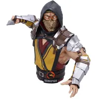 Nemesis Now Mortal Kombat Skorpionbüste, Gelb, 29,5 cm, Kunstharz