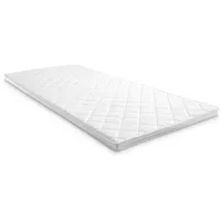 Matratzen discount T6 Matratzenauflage 90 x 200 cm Weiß
