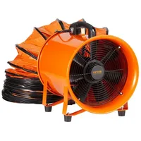 Vevor Bauventilator 365-W-AC-Motor Baugebläse 2810 U/min Baulüfter Gebläse 1214