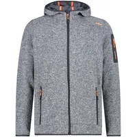 CMP MAN Jacket FIX Hood titanio-flamingo fluo (27UM) 58