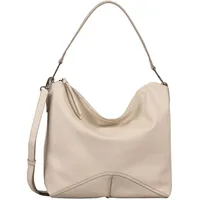Gabor Lania Damen Hobo Bag Schultertasche Mittelgroß Weiß