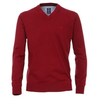 Redmond V-Ausschnitt-Pullover Rot