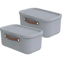 Rotho Maloja Aufbewahrungsbox 39,5 x 26,5 x 17,7 cm