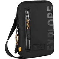 CAMEL ACTIVE Explore Herren Handytasche Umhängetasche Mittelgroß Schwarz