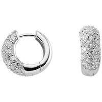 Selva Creolen Silber 925/rh Ø 15,80 mm Zirkonia