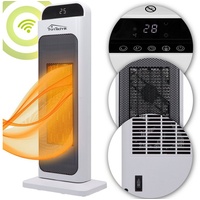 Tronitechnik Turm-Keramikheizer 2000 Watt WIFI / APP Fernbedienung Oszillation