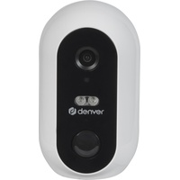 Denver Überwachungskamera »Outdoor WiFi-Cam mit Akku IOB-209«, Außenbereich, schwarz-weiß