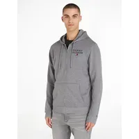 Tommy Hilfiger Um0um02879 Kapuzenpullover Medium Grey Heather L
