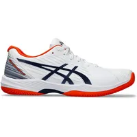 Asics Herren Tennisoutdoorschuhe SOLUTION SWIFT FF, WHITE/BLUE EXPANSE, 40