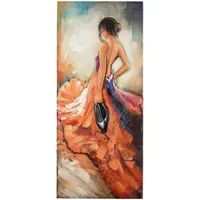Gilde Gallery Metallbild Kunstobjekt Barefoot Tango Frau, (1 St.),
