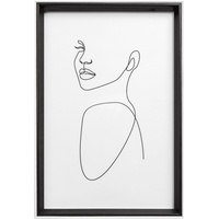 Walther design Silhouette Bilderrahmen, 20x30 cm, schwarz, NW030B