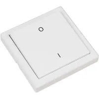 McPower Comfort 1-Kanal Funk-Wandtaster, Aufputz, max. 70m