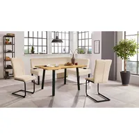 Home Affaire »Oliver«, (Set, 4 tlg., 4-tlg), Eckbank mit