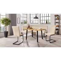 Home Affaire »Oliver«, (Set, 4 tlg., 4-tlg), Eckbank mit